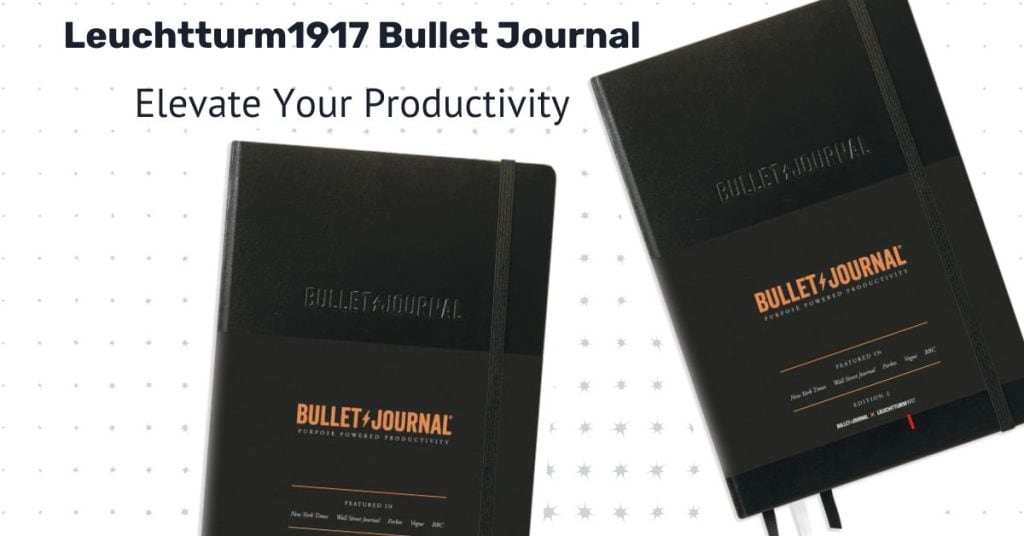 Featured image for article about Leuchtturm1917 Bullet Journal by Ryder Carroll.