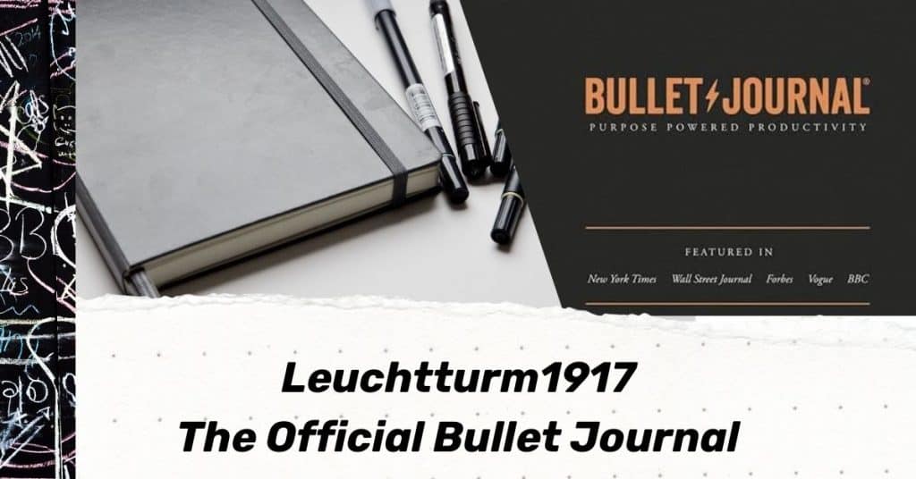 Product image of the Leuchtturm1917 original bullet journal by Ryder Carroll.