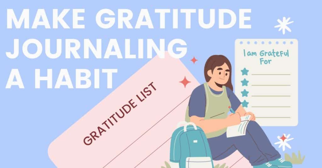 Featured image for article Unleashing The Potential of Gratitude Journaling and 45 Prompts for Beginners.
