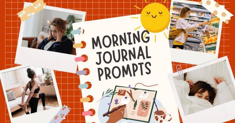 Featured image for article 48 Thoughtful Morning Journal Prompts to Kickstart Your Day.